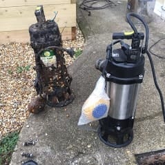 sewage pumps, Mouland Drainage